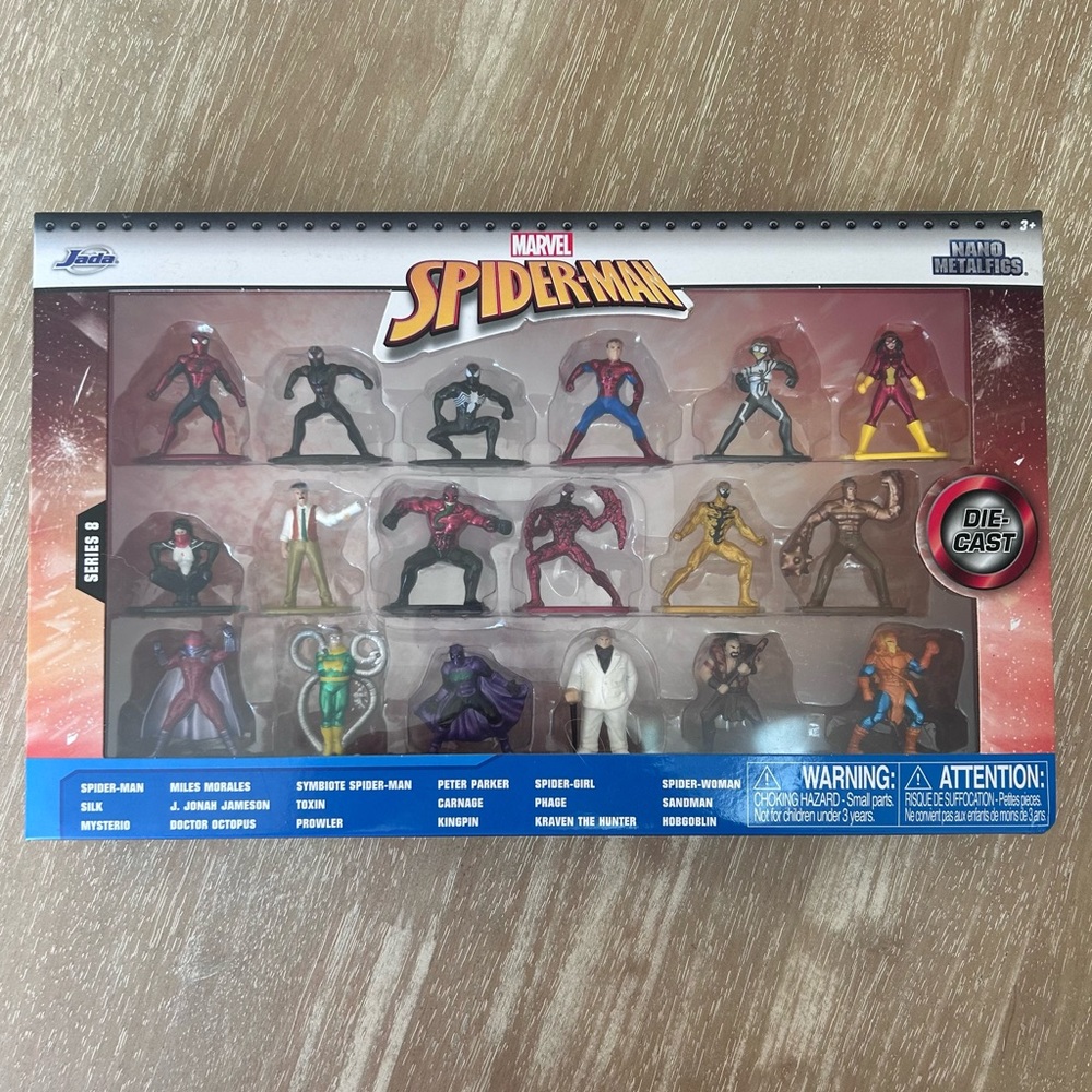 Jada Toys Nano Metalfigs Marvel Die-Cast Figures 1.65"
